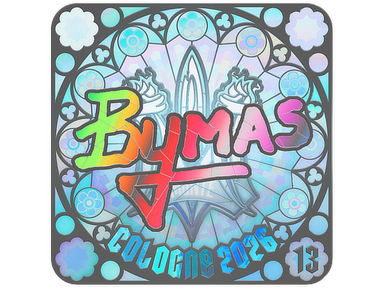 Sticker | Bymas (Holo, Ranked) | Cologne 2026