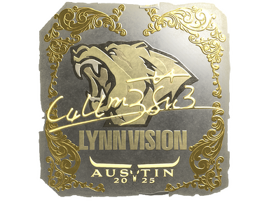 Sticker | C4LLM3SU3 (Gold) | Austin 2025