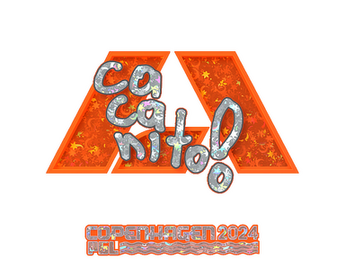Sticker | CacaNito (Glitter) | Copenhagen 2024