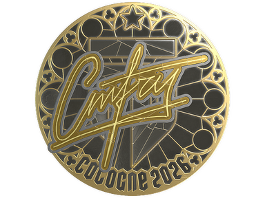 Sticker | cmtry (Gold) | Cologne 2026