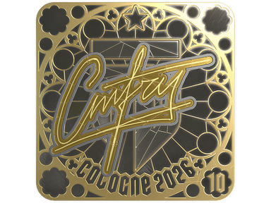 Sticker | cmtry (Gold, Ranked) | Cologne 2026