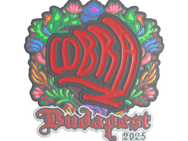 Sticker | cobra (Embroidered) | Budapest 2025