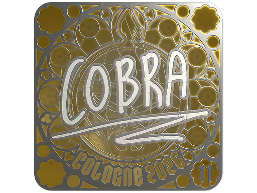 Sticker | cobra (Foil, Ranked) | Cologne 2026