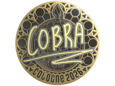 Sticker | cobra (Gold) | Cologne 2026