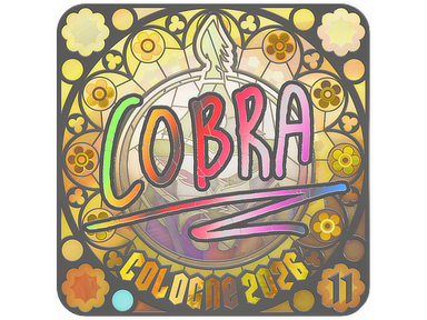 Sticker | cobra (Holo, Ranked) | Cologne 2026