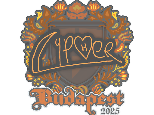 Sticker | Cypher | Budapest 2025