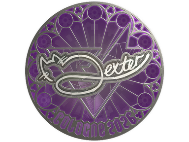 Sticker | dexter (Foil) | Cologne 2026
