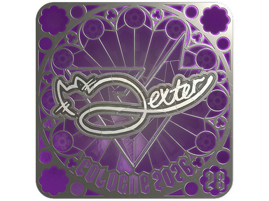 Sticker | dexter (Foil, Ranked) | Cologne 2026