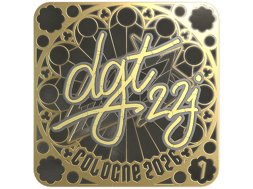Sticker | dgt (Gold, Ranked) | Cologne 2026