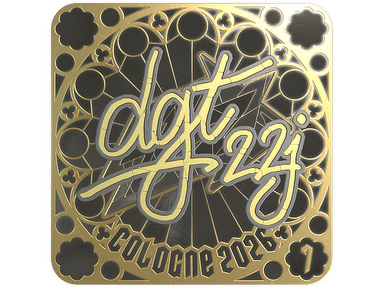 Sticker | dgt (Gold, Ranked) | Cologne 2026