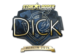 Sticker | DickStacy (Gold) | Berlin 2019