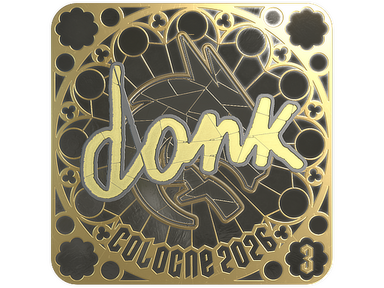 Sticker | donk (Gold, Ranked) | Cologne 2026