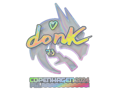 Sticker | donk (Holo) | Copenhagen 2024