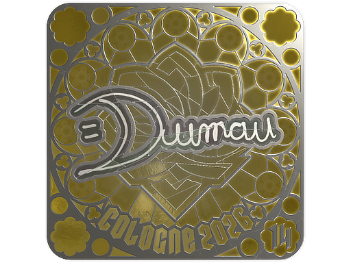 Sticker | dumau (Foil, Ranked) | Cologne 2026