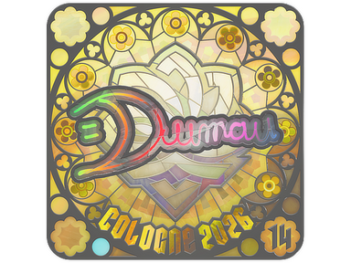 Sticker | dumau (Holo, Ranked) | Cologne 2026