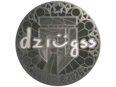 Sticker | dziugss (Foil) | Cologne 2026