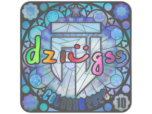 Sticker | dziugss (Holo, Ranked) | Cologne 2026
