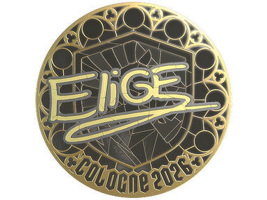 Sticker | EliGE (Gold) | Cologne 2026