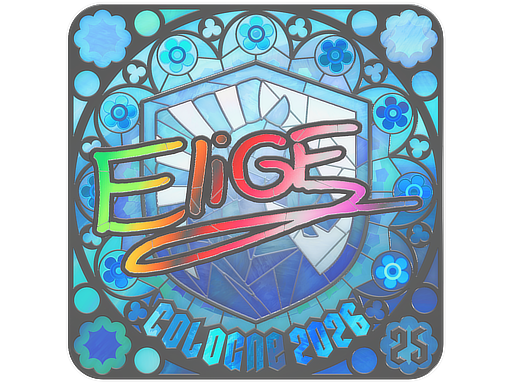 Sticker | EliGE (Holo, Ranked) | Cologne 2026