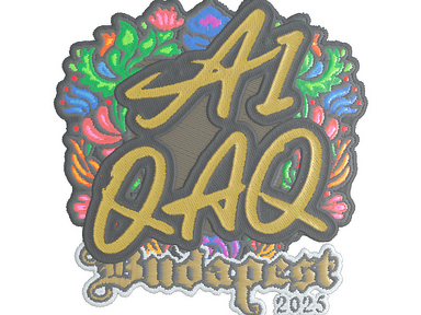 Sticker | EmiliaQAQ (Embroidered) | Budapest 2025