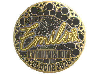 Sticker | EmiliaQAQ (Gold) | Cologne 2026