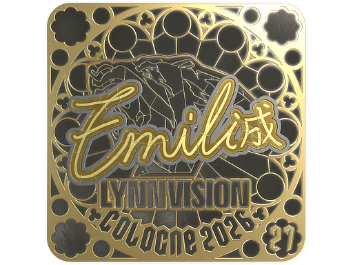 Sticker | EmiliaQAQ (Gold, Ranked) | Cologne 2026