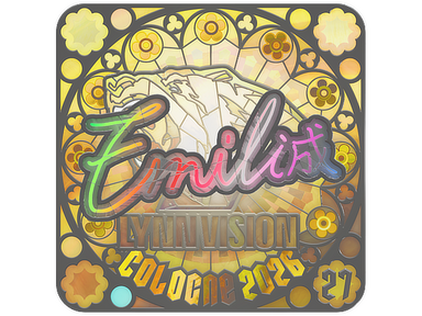 Sticker | EmiliaQAQ (Holo, Ranked) | Cologne 2026
