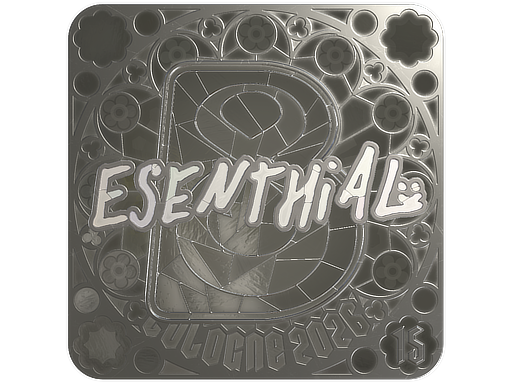 Sticker | esenthial (Foil, Ranked) | Cologne 2026
