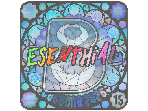 Sticker | esenthial (Holo, Ranked) | Cologne 2026