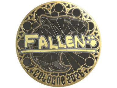 Sticker | FalleN (Gold) | Cologne 2026