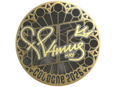 Sticker | FL4MUS (Gold) | Cologne 2026