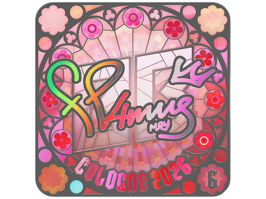 Sticker | FL4MUS (Holo, Ranked) | Cologne 2026