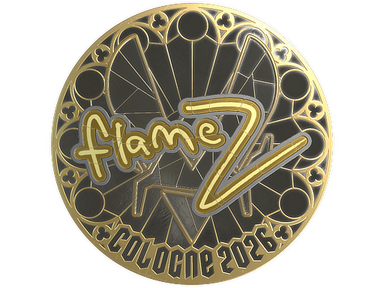 Sticker | FlameZ (Gold) | Cologne 2026