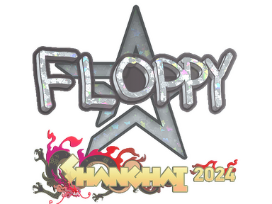 Sticker | floppy (Glitter) | Shanghai 2024