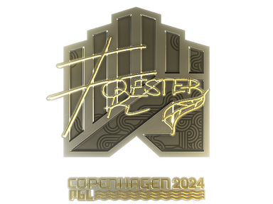 Sticker | Forester (Gold) | Copenhagen 2024