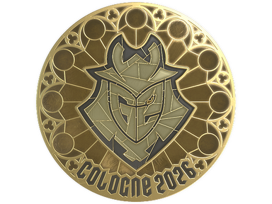 Sticker | G2 esports (Gold) | Cologne 2026