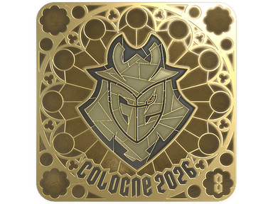 Sticker | G2 esports (Gold, Ranked) | Cologne 2026