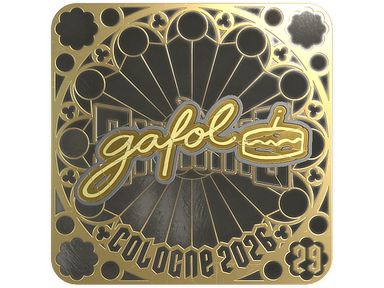 Sticker | gafolo (Gold, Ranked) | Cologne 2026