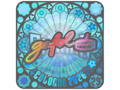 Sticker | gafolo (Holo, Ranked) | Cologne 2026