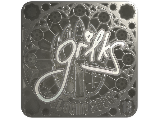 Sticker | gr1ks (Foil, Ranked) | Cologne 2026