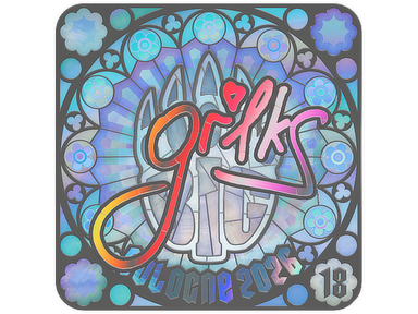 Sticker | gr1ks (Holo, Ranked) | Cologne 2026