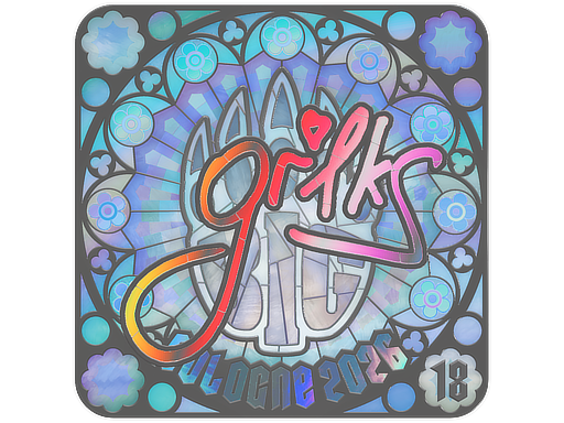 Sticker | gr1ks (Holo, Ranked) | Cologne 2026