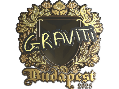 Sticker | Graviti (Gold) | Budapest 2025