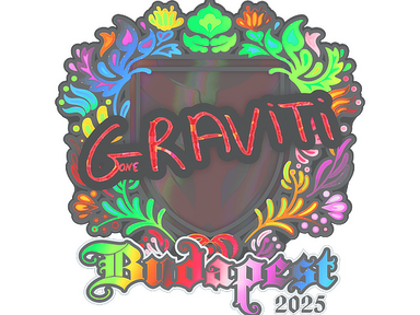 Sticker | Graviti (Holo) | Budapest 2025