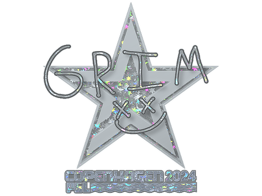 Sticker | Grim (Glitter) | Copenhagen 2024