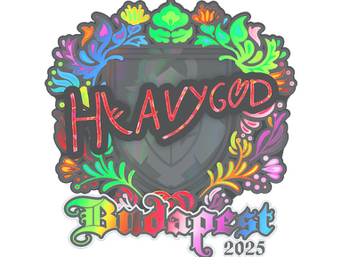 Sticker | Heavygod (Holo) | Budapest 2025