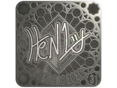 Sticker | HEN1 (Foil, Ranked) | Cologne 2026