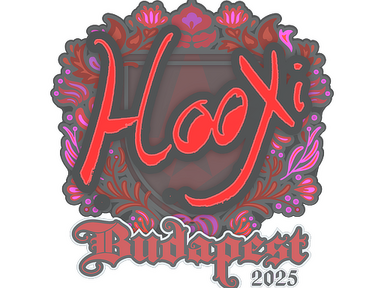 Sticker | HooXi | Budapest 2025