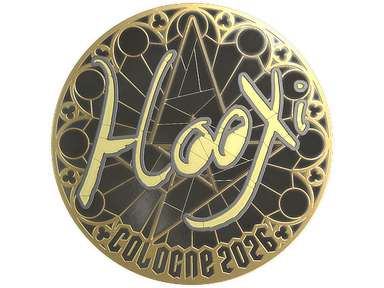 Sticker | HooXi (Gold) | Cologne 2026