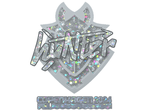 Sticker | huNter- (Glitter) | Copenhagen 2024